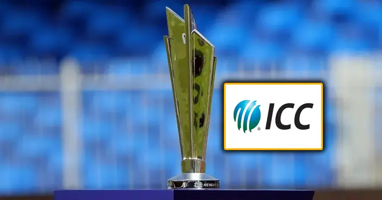 টি-টোয়েন্টি বিশ্বকাপ ট্রফি; আইসিসির লোগো